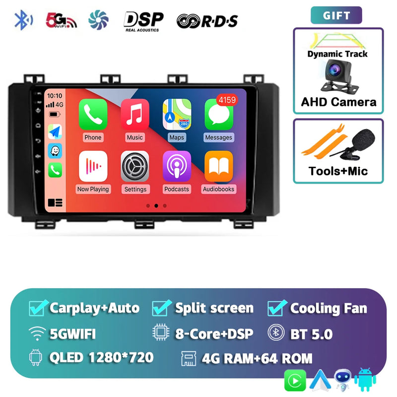 Autoradio CarPlay Seat Ateca et Cupra Ateca (2016-2021) – Écran 9 pouces, Android 16, vue 33