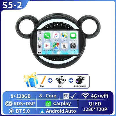 Autoradio Android CarPlay pour MINI Cooper R56 R60 (2006-2015)