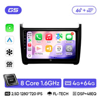 Autoradio CarPlay Volkswagen Polo 5 (2008-2020) – Écran 9 pouces, sans fil, jusqu'à 8 Go + 256 Go, vue 31