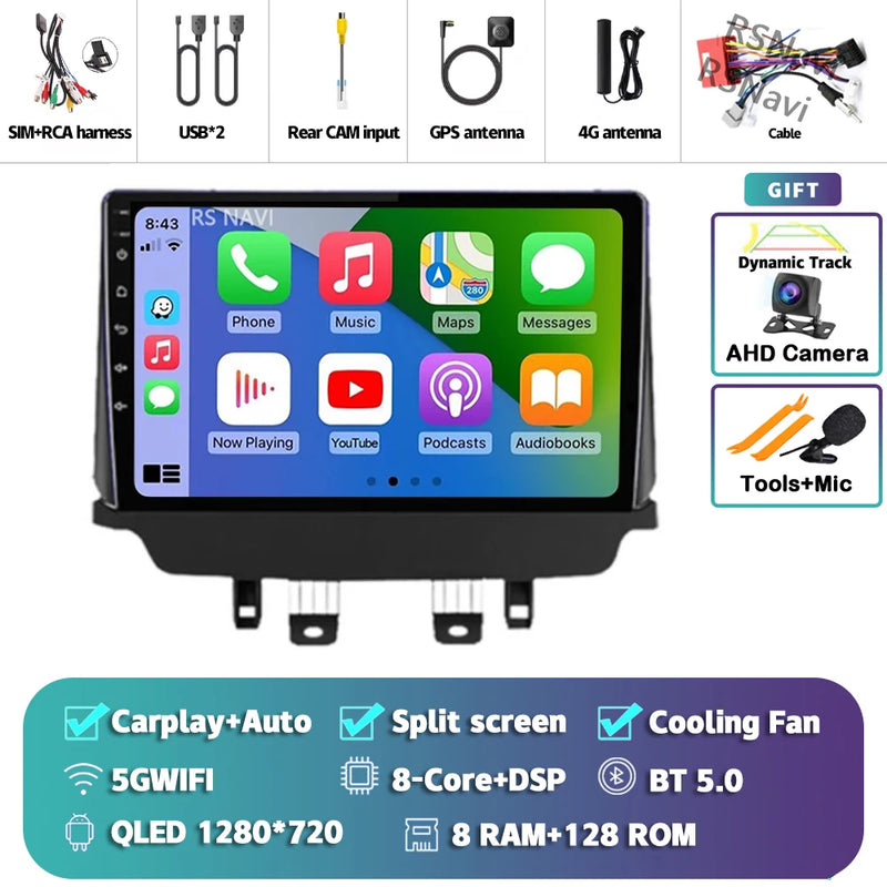 Autoradio CarPlay Mazda CX-3 (2014-2021) – Écran 9 pouces, jusqu'à 16 Go + 512 Go, vue 47