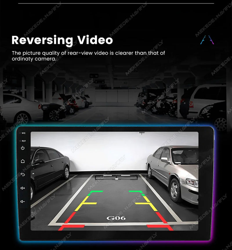 Autoradio CarPlay Nissan Qashqai J10 (2006-2013) – Écran IPS 9 pouces, Android 14, sans fil, vue 27