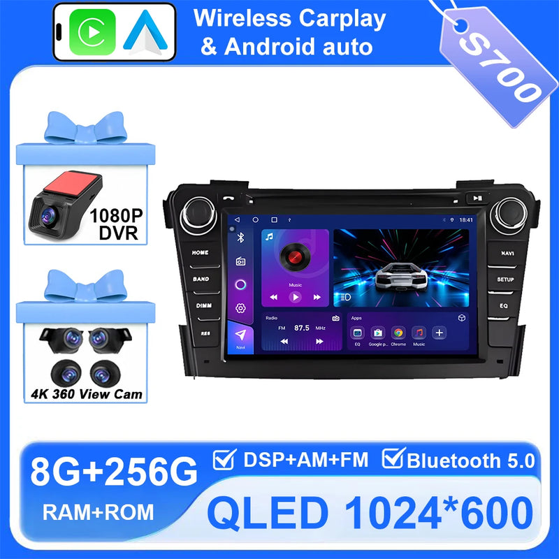 Autoradio CarPlay Hyundai i40 (2011-2019) – Écran QLED 7 pouces sans fil, jusqu'à 8 Go + 256 Go, vue 27