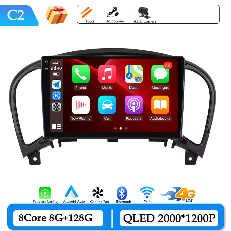 Autoradio CarPlay Nissan Juke (2011-2016) – Écran 9 pouces, Android 15, option écran 2K, vue 26