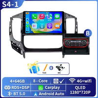 Autoradio CarPlay Mitsubishi L200, Pajero Sport et Triton (2015-2019) – Écran 9 pouces, jusqu'à 8 Go + 128 Go, vue 7