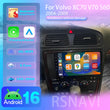 Autoradio CarPlay Volvo XC70, V70 et S60 (2004-2009) – Écran 9 pouces, jusqu'à 16 Go + 256 Go