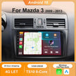 Autoradio CarPlay Mazda 3 BL (2009-2013) – Écran 9 pouces, jusqu'à 12 Go + 256 Go