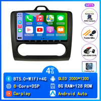 Autoradio CarPlay Ford Focus 2 (2004-2011) – Écran 9 pouces, jusqu'à 16 Go + 512 Go, vue 12