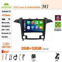 Autoradio CarPlay Ford S-Max (2006-2015) – Écran 9 pouces sans fil, jusqu'à 12 Go + 256 Go, vue 29