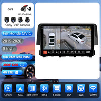 Autoradio CarPlay Honda Civic 10 (2015-2020) – Écran 9 pouces, jusqu'à 16 Go + 256 Go, vue 17