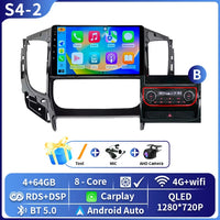 Autoradio CarPlay Mitsubishi L200, Pajero Sport et Triton (2015-2019) – Écran 9 pouces, jusqu'à 8 Go + 128 Go, vue 8