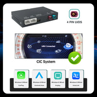 Boîtier CarPlay Mini Cooper R55 à R61, F54, F55 (2008-2017) – CIC et NBT, écran d'origine conservé, vue 7