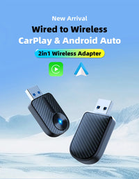 Adaptateur CarPlay Sans Fil USB 2 en 1 – 7 Modèles au Choix, Bluetooth 5.4, Wi-Fi 5,8 GHz, vue 19