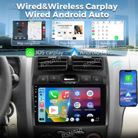 Autoradio CarPlay Hyundai Santa Fe Classic et SM (2006-2012) – Écran QLED 9 pouces, vue 5