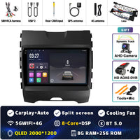 Autoradio CarPlay Ford Ranger, Everest et Edge (2015-2018) – Écran 9 pouces, jusqu'à 16 Go + 512 Go, vue 39