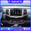 Autoradio CarPlay Kia Sportage 3 (2010-2016) – Écran 9 pouces, jusqu'à 16 Go + 256 Go