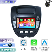 Autoradio CarPlay Peugeot 107 et Citroën C1 (2005-2014) – Écran 7 pouces, sans fil, jusqu'à 6 Go + 128 Go, vue 28