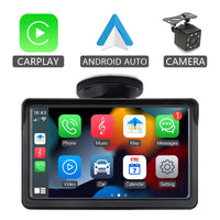 Écran CarPlay Portable Universel 7 Pouces – Ventouse ou Socle, Caméra de Recul, vue 23