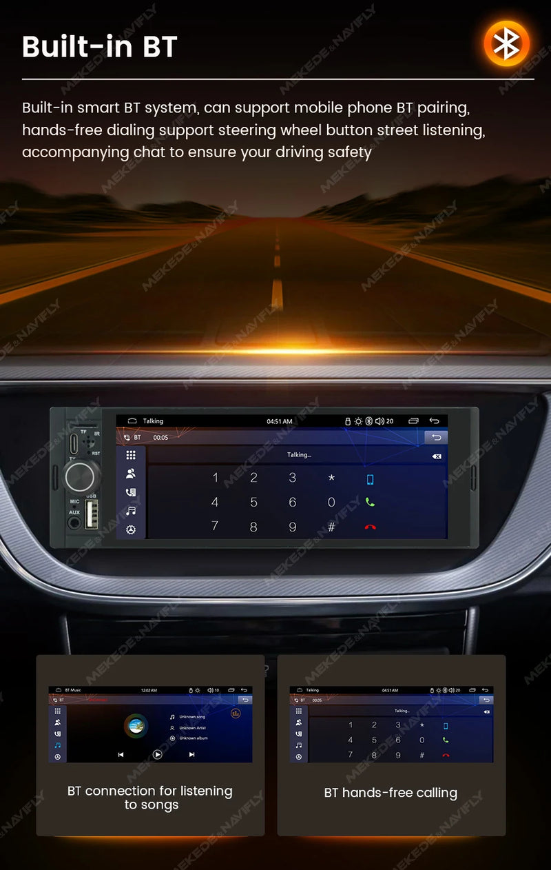 Autoradio 1 DIN CarPlay Universel 6,86 Pouces – Filaire ou Sans Fil, Bluetooth, vue 24