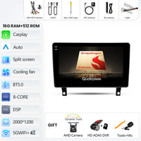 Autoradio CarPlay Opel Antara (2006-2017) – Écran QLED, Android 16, vue 24
