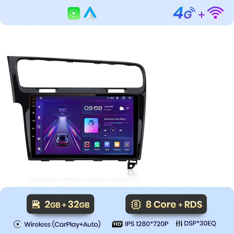 ecran tactile golf 7 2013–2017