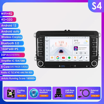 Volkswagen Autoradio Android Multimédia GPS Golf Polo Passat