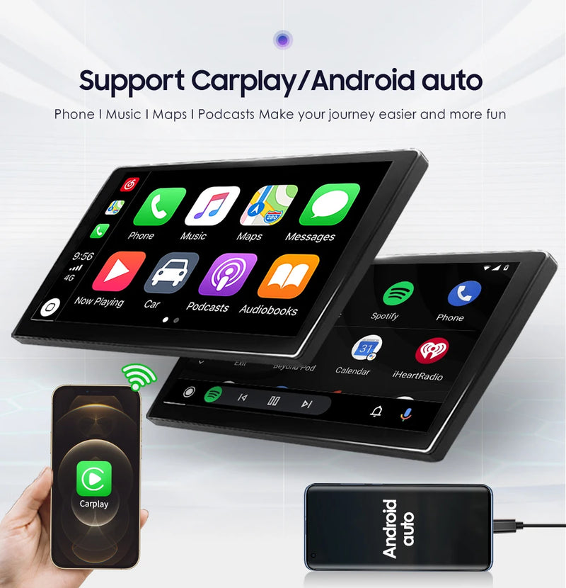 Autoradio CarPlay Ford Focus, Mondeo, S-Max et Kuga (2003-2012) – Écran 7 pouces, 2 DIN, vue 13