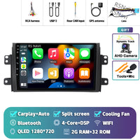 Autoradio CarPlay Suzuki SX4 (2006-2013) – Écran 9 pouces sans fil, jusqu'à 12 Go + 256 Go, vue 38