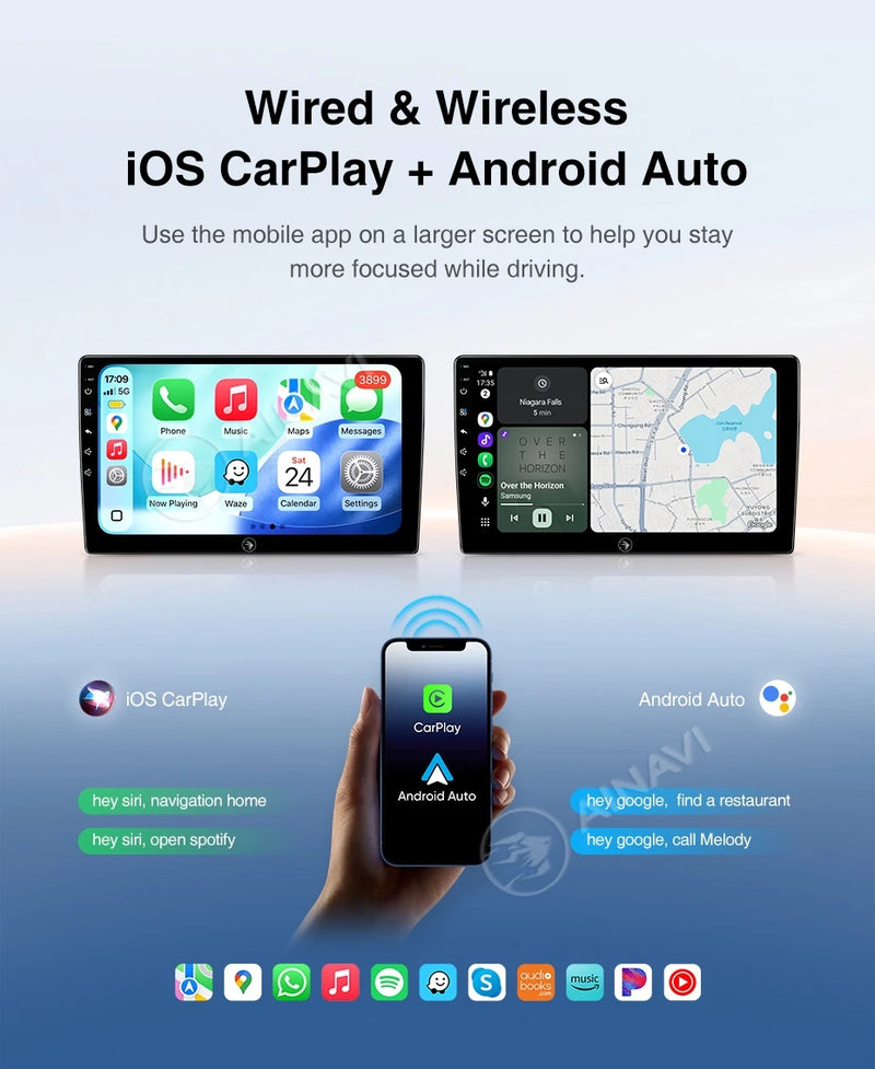 Autoradio CarPlay Dacia Logan, Sandero et Jogger (2019-2023) – Écran 10 pouces, jusqu'à 8 Go + 256 Go, vue 17