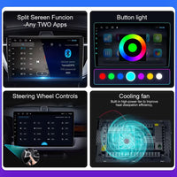 Autoradio CarPlay Citroën C2 et C3 (2001-2010) – Écran IPS 9 pouces, option écran 2K, jusqu'à 12 Go + 256 Go, vue 5