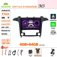Autoradio CarPlay Ford S-Max (2006-2015) – Écran 9 pouces sans fil, jusqu'à 12 Go + 256 Go, vue 28