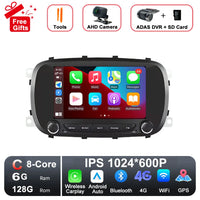 Autoradio CarPlay Fiat 500X (2014-2020) – Écran IPS 7 pouces, jusqu'à 8 Go + 256 Go, vue 31