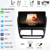 Autoradio CarPlay Fiat Doblo (2010-2015) – Écran 9 pouces sans fil, jusqu'à 16 Go + 512 Go, vue 11