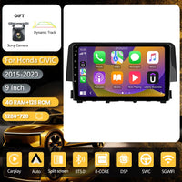 Autoradio CarPlay Honda Civic 10 (2015-2020) – Écran 9 pouces, jusqu'à 16 Go + 256 Go, vue 24
