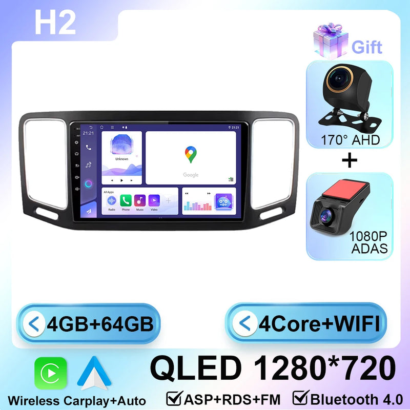 Autoradio CarPlay Volkswagen Sharan et Seat Alhambra 7N (2010-2022) – Écran 9 pouces, Android 16, vue 35