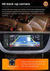 Autoradio 1 DIN CarPlay Universel 6,86 Pouces – Filaire ou Sans Fil, Bluetooth, vue 22