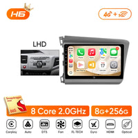 Autoradio CarPlay Honda Civic 9 (2012-2016) – Écran 9 pouces IPS, jusqu'à 8 Go + 256 Go, vue 35