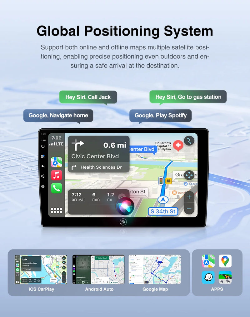 Autoradio CarPlay Volkswagen Polo 5 (2008-2020) – Écran 9 pouces, sans fil, jusqu'à 8 Go + 256 Go, vue 16