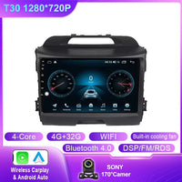 Autoradio CarPlay Kia Sportage 3 SL (2010-2016) – Écran QLED 9 pouces, jusqu'à 12 Go + 256 Go, vue 8