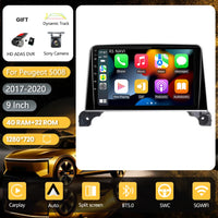 Autoradio CarPlay Peugeot 3008 et 5008 (2017-2020) – Écran 9 pouces, Android 16, vue 23