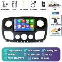 Autoradio CarPlay Renault Master, Nissan NV400 et Opel Movano (2010-2015) – Écran 9 pouces, Android 16, vue 17