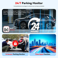 Dashcam 4 Voies Wi-Fi à Écran 3 Pouces – Avant 1080P, Caméras Latérales Infrarouges, vue 6
