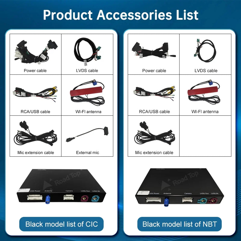 Boîtier CarPlay MINI R55 à R61, F54, F55 (2008-2020) – CIC, NBT ou EVO, CarPlay sans fil, vue 6