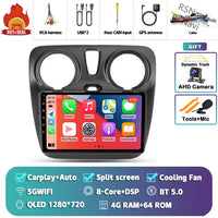 Autoradio CarPlay Renault Lodgy et Dacia Dokker (2012-2021) – Écran 9 pouces, Android 16, vue 24