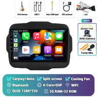 Autoradio CarPlay Jeep Renegade (2016-2020) – Écran 9 pouces, jusqu'à 16 Go + 512 Go, vue 46