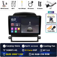 Autoradio CarPlay Chevrolet Captiva (2008-2012) – Écran 9 pouces sans fil, jusqu'à 16 Go + 512 Go, vue 43