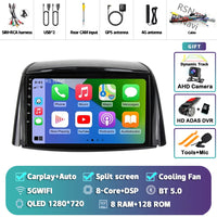 Autoradio CarPlay Renault Koleos (2008-2016) – Écran 9 pouces sans fil, jusqu'à 16 Go + 512 Go, vue 39
