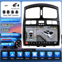 Autoradio CarPlay Hyundai Santa Fe Classic et SM (2006-2012) – Écran QLED 9 pouces, vue 36