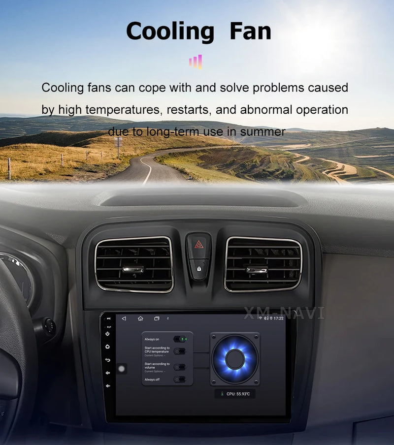 Autoradio CarPlay Fiat 500 (2016-2019) – Écran 7 pouces QLED, jusqu'à 8 Go + 256 Go, vue 22