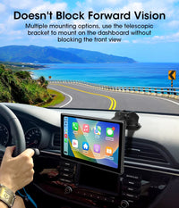 Écran CarPlay Portable 10,1 Pouces – Sans Fil, Dashcam 4K en Option, vue 14