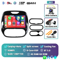 Autoradio CarPlay Renault Captur (2016-2019) – Écran 9 pouces, Android 16, vue 14